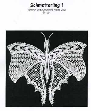 Pattern Butterfly 1 by Heide Goetz